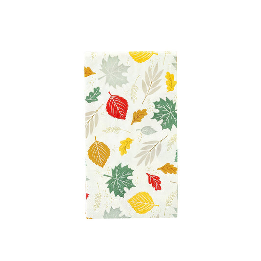 Scattered Leaves Paper Dinner Napkin