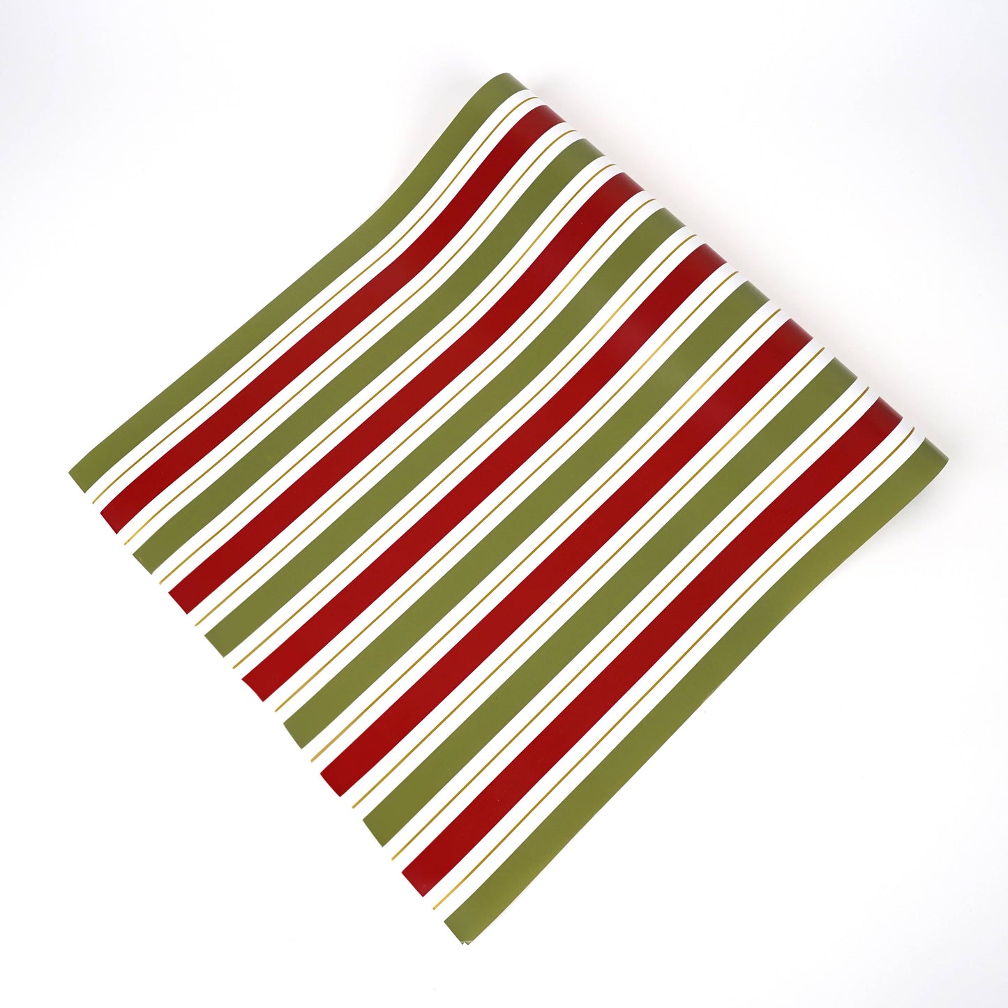 Paper Table Runner: Holiday Stripe