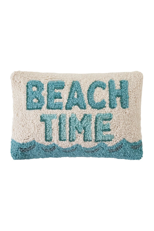 "Beach Time" Hook Pillow