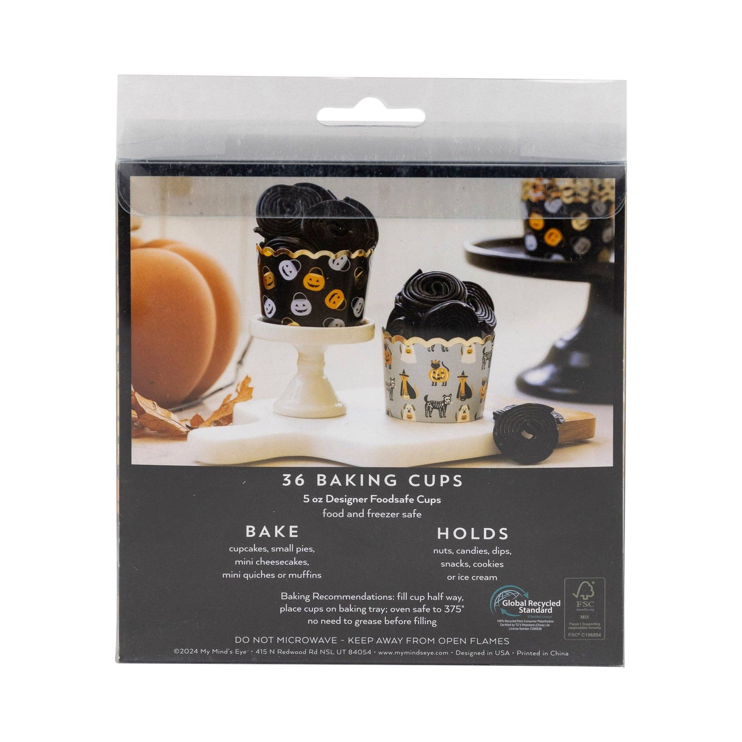 Pets in Costume 5 oz Baking /Treat Cups