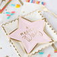 Gold Metallic Stars Paper Table Runner