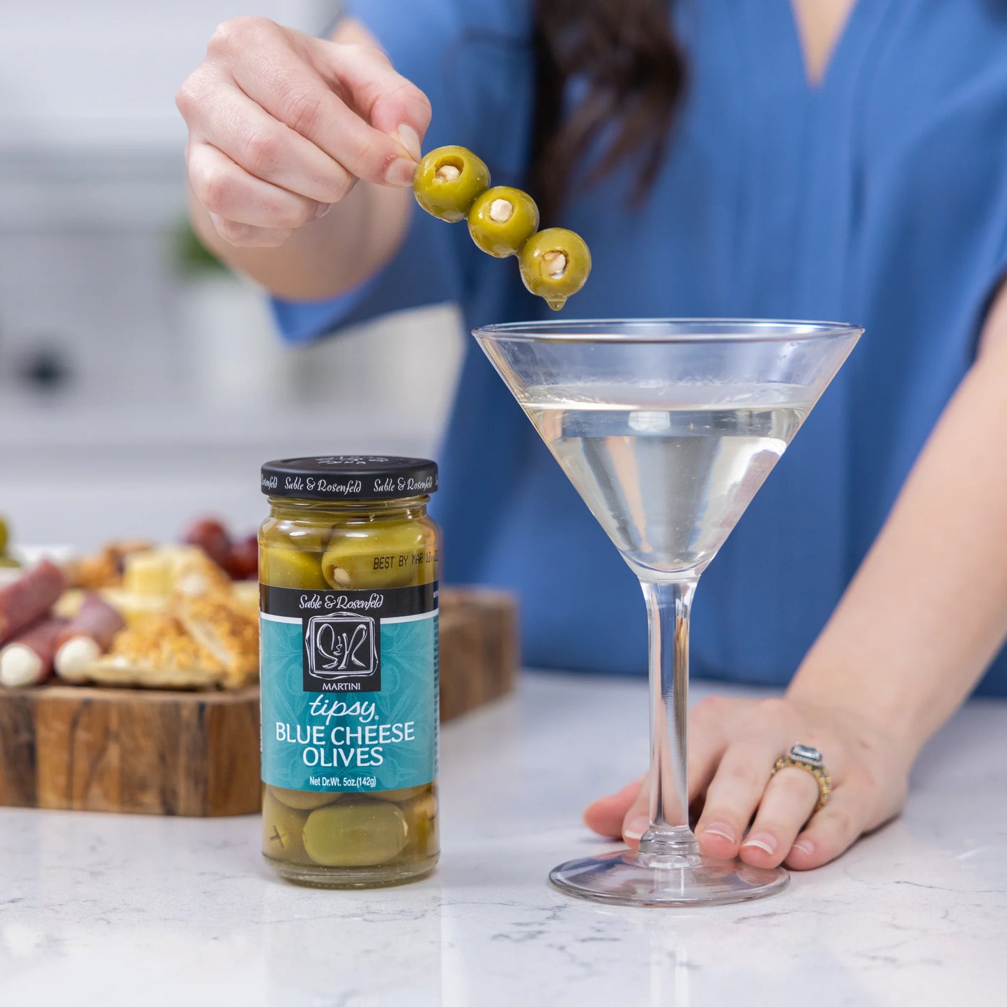 Tipsy Blue Cheese Olives (5 oz)