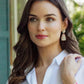 Brides & Bows Enamel Wedding Cake Earrings