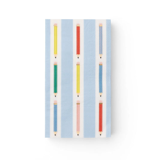 Pencil Stripe Guest Towel Napkins