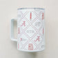16 oz Licensed University of Alabama Mug