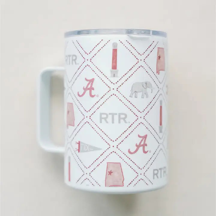 16 oz Licensed University of Alabama Mug