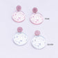 Mirror Disco Earrings: Silver