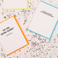 Letterpress Greeting Card: Too Old For Tiktok
