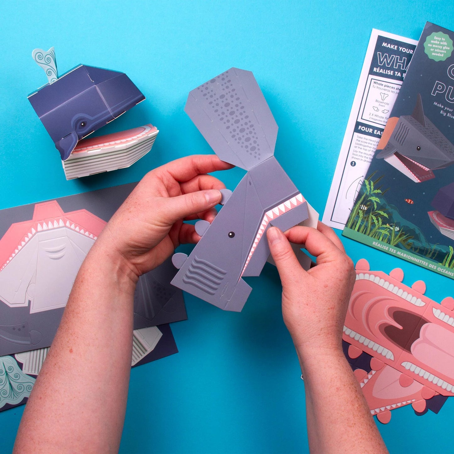 Create Your Own Ocean Puppets Kit