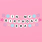 Swiftie Birthday Era Banner