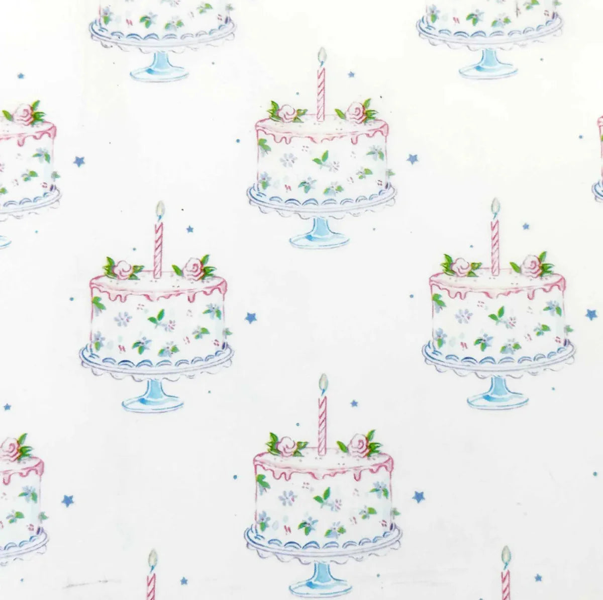 Beau Bottles Grandmillienial Pastel Birthday Cakes Bottle Wrap (Veuve Edition)