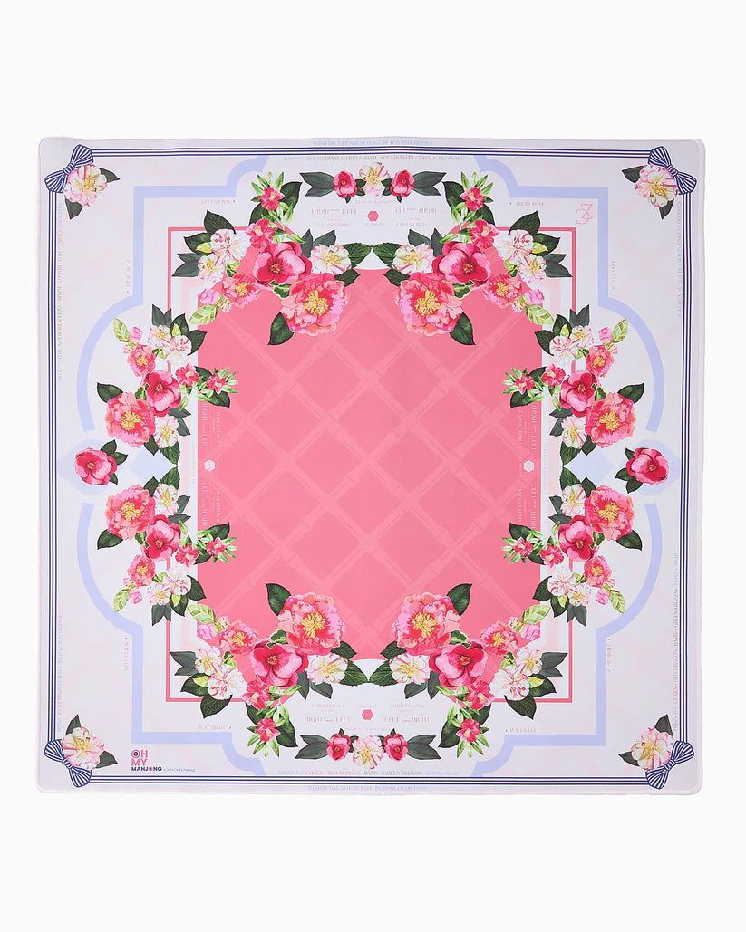 Camellia Mahjong Mat