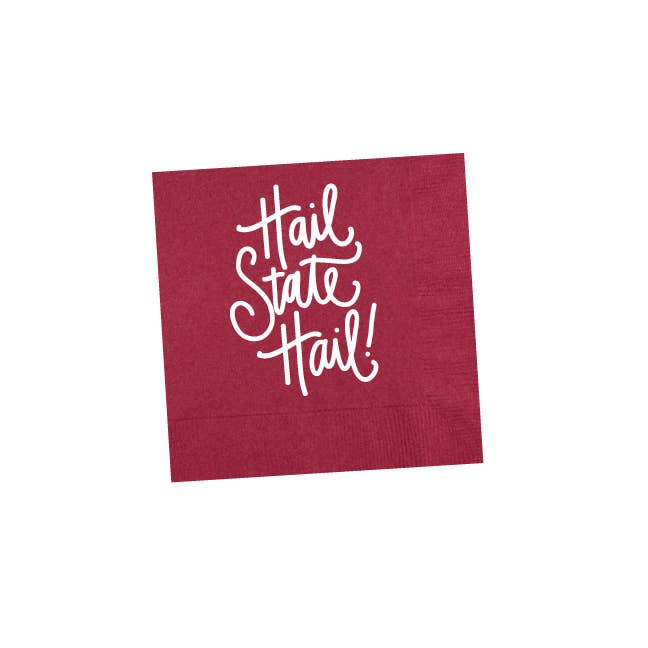 Hail State Hail! Cocktail Napkins