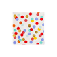 Primary Confetti Paper Cocktail Napkins