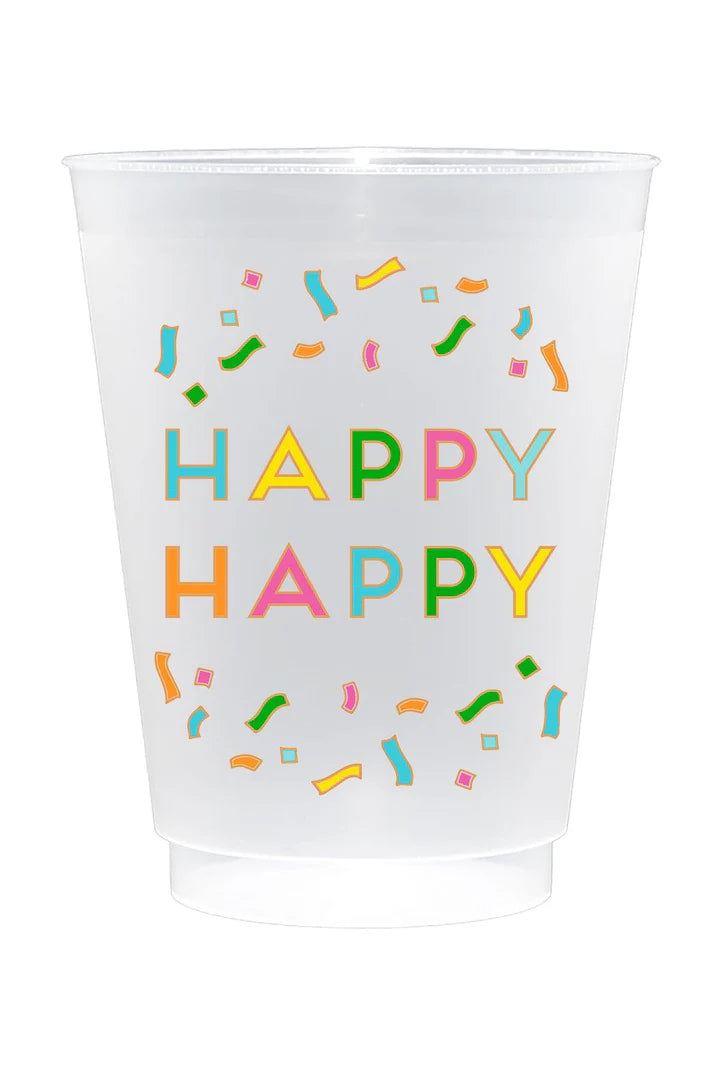 Celebration Shatterproof Frost Flex Cups