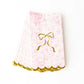 Pink Bow Toile Paper Guest Napkins
