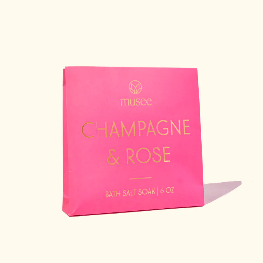 Champagne and Rose Mini Bath Salts