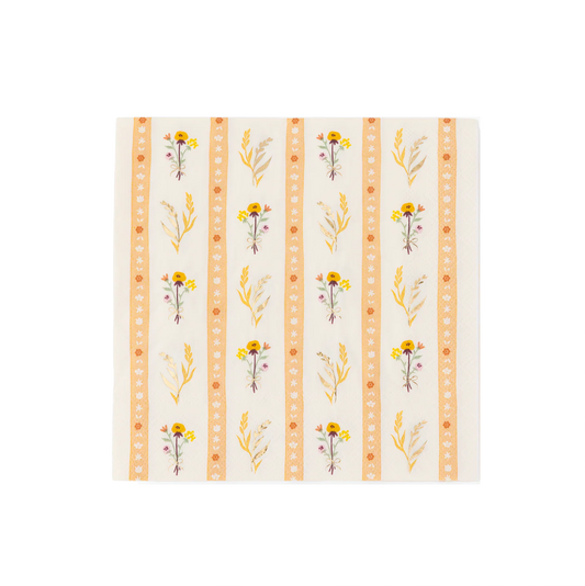 Cozy Fall Florals Large Napkins