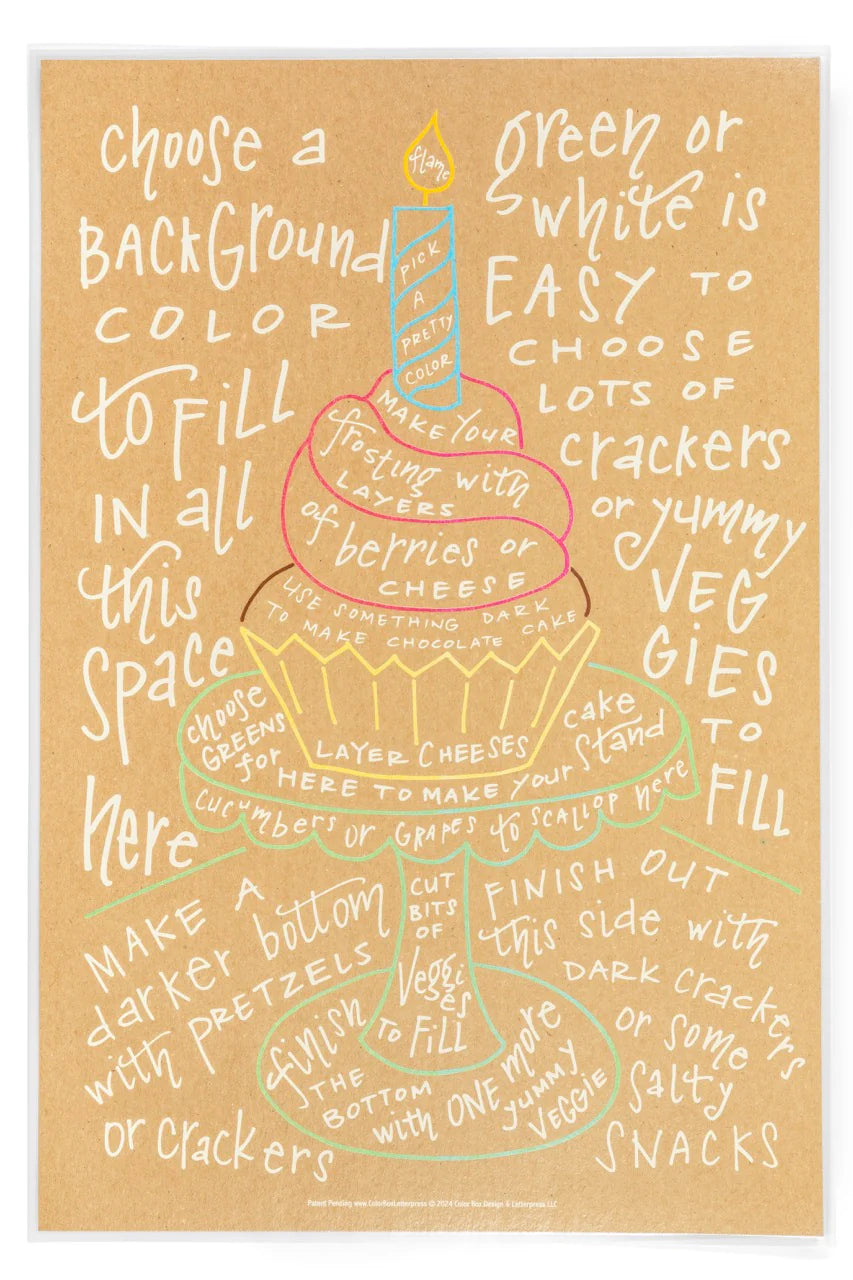Reusable Charcuterie Cheat Sheet | Cupcake