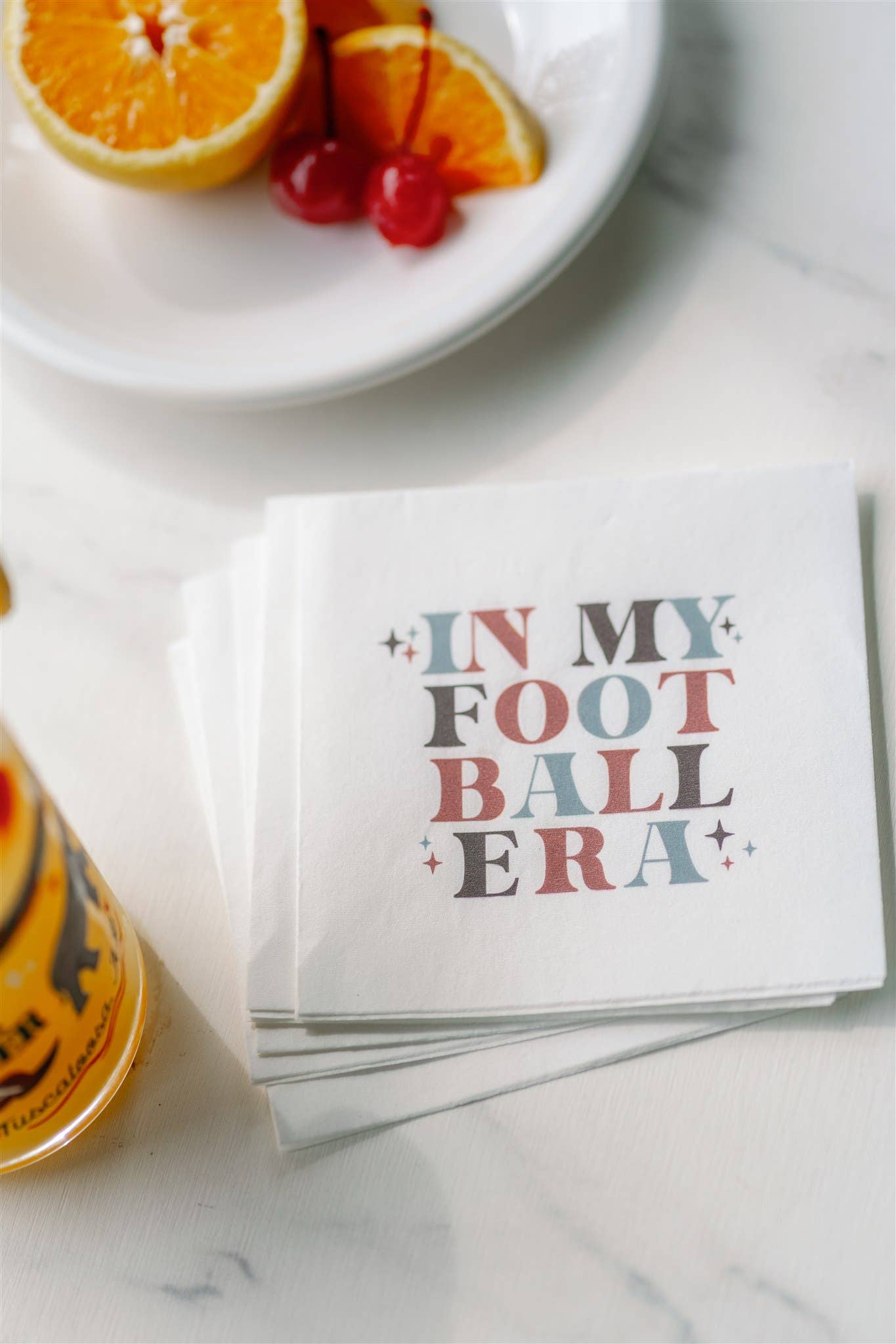 Crimson and Grey "In My Football Era" Napkin Pack