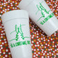 20oz. Styrofoam Cups: Lit Like a Christmas Tree