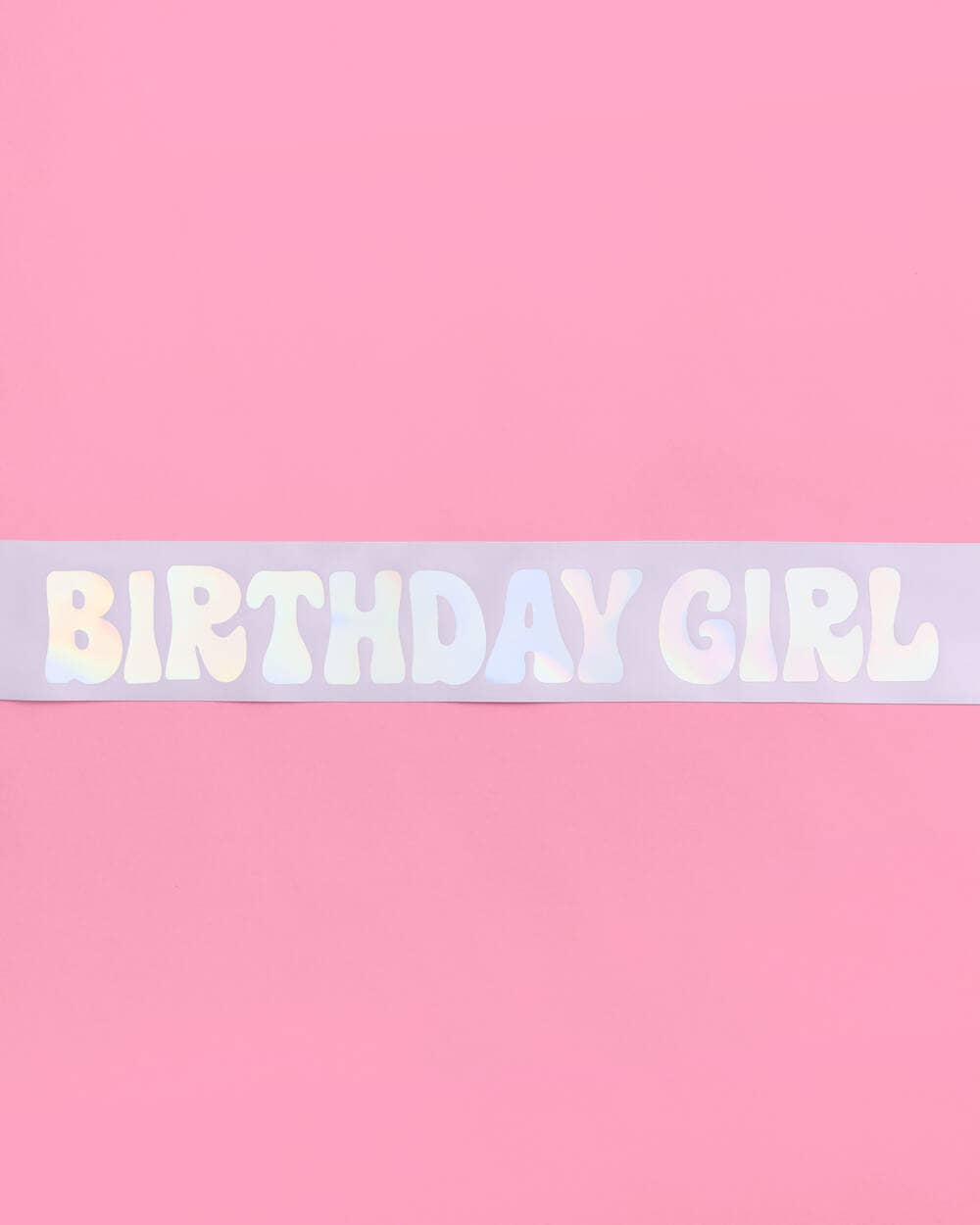 Lavender Sash Birthday Sash