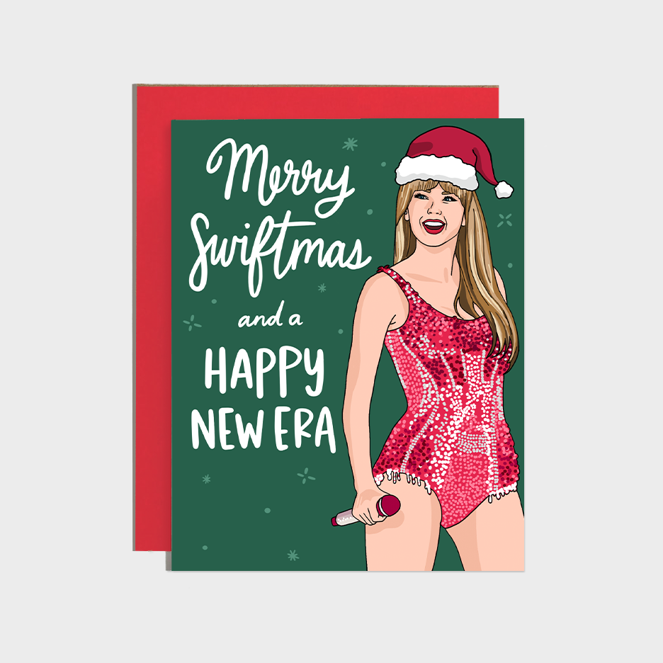 Merry Swiftmas New Era Holiday Greeting Card