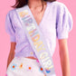 Lavender Sash Birthday Sash