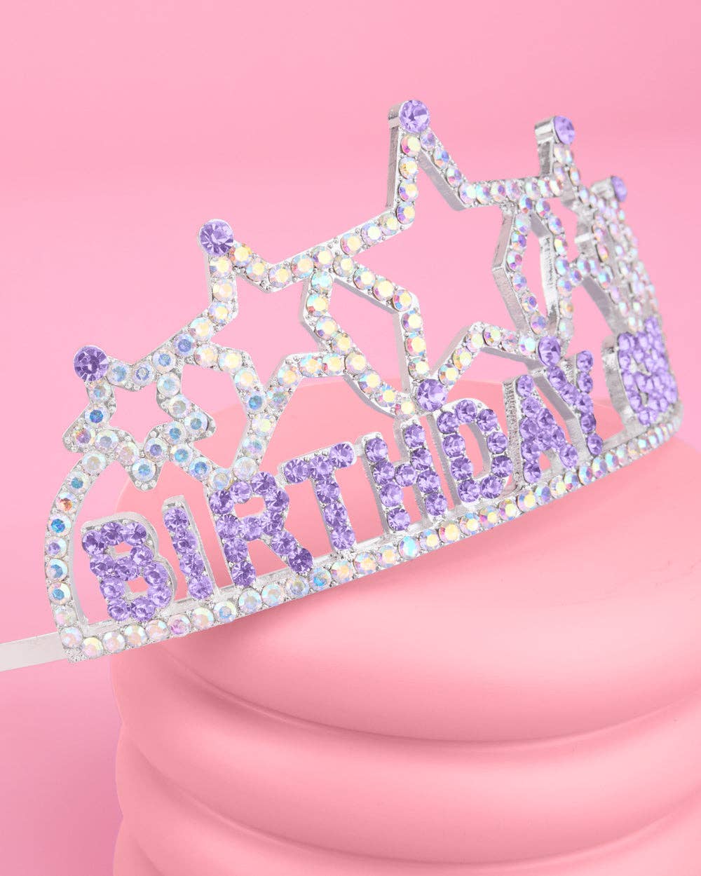 Star Rhinestone Birthday Tiara