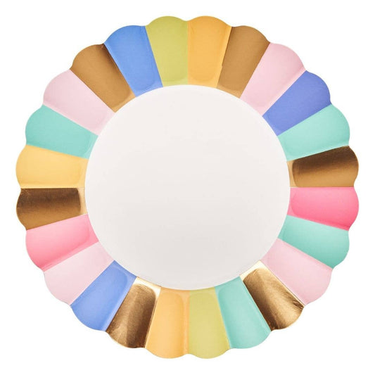 Scalloped Salad Plate: Panoply