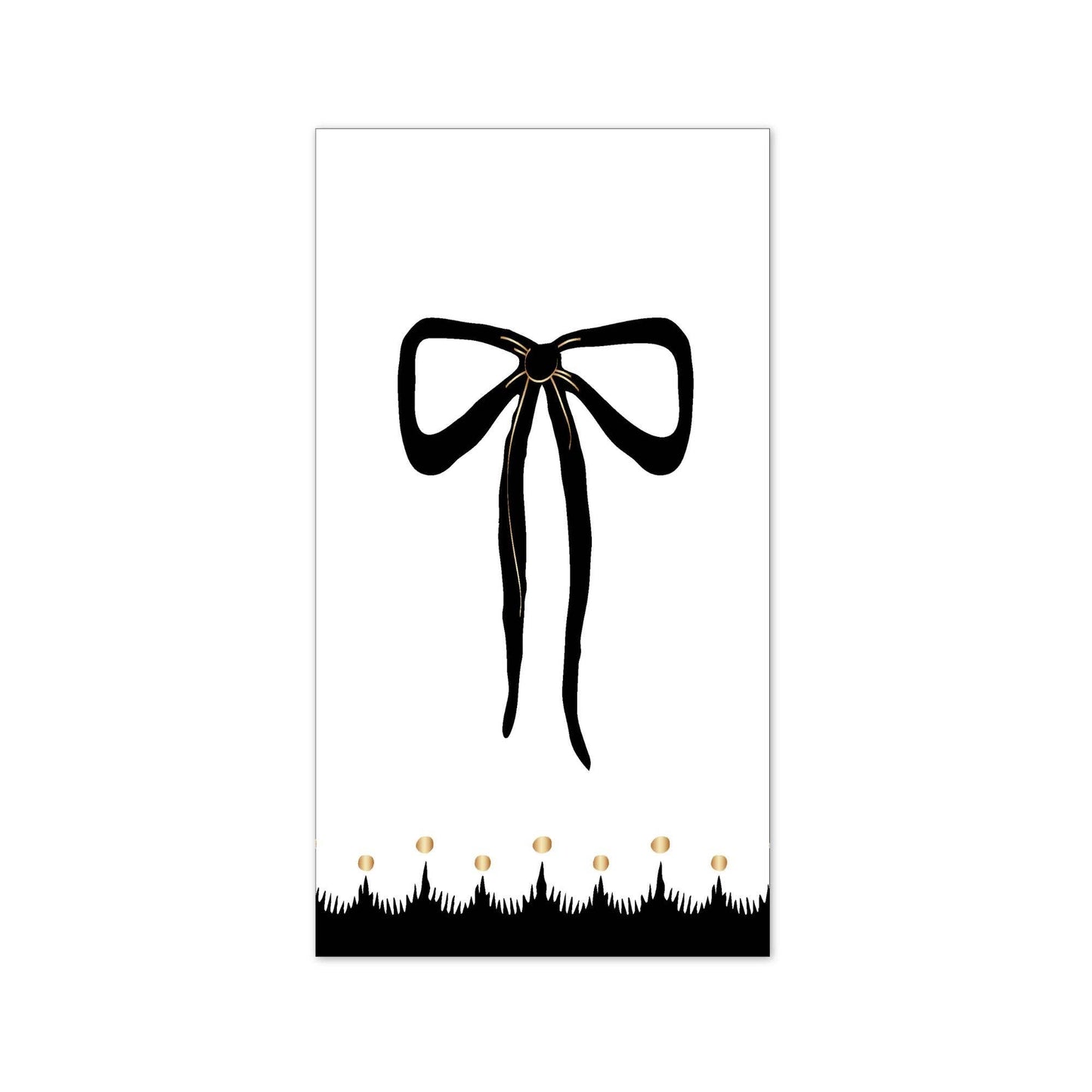 Elegant Halloween Guest Towels