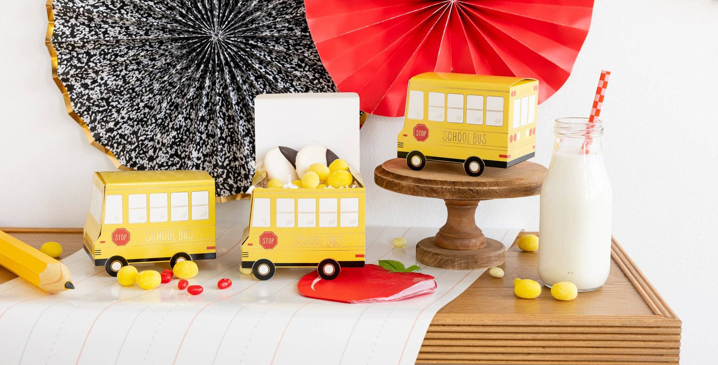 School Bus Treat Boxes