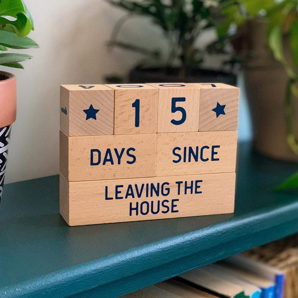 Who's Counting Wooden Blocks: Daily Living Edition