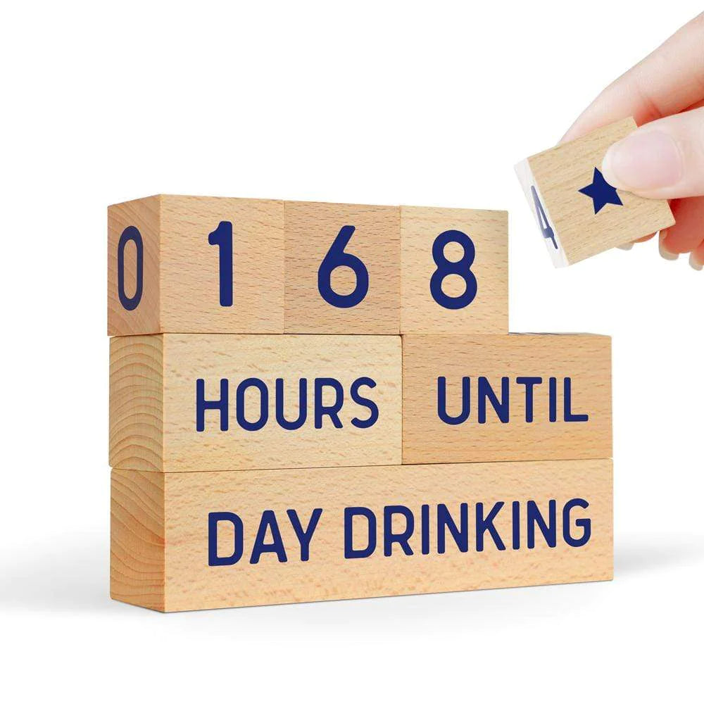 Who's Counting Wooden Blocks: Daily Living Edition