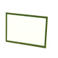 Dark Green Frame Place Cards