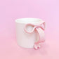 Pink Bow Ceramic Coffee Mug