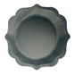 Black Scalloped Dinner Plates