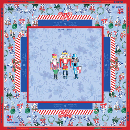 Deck the Halls Mahjong Mat