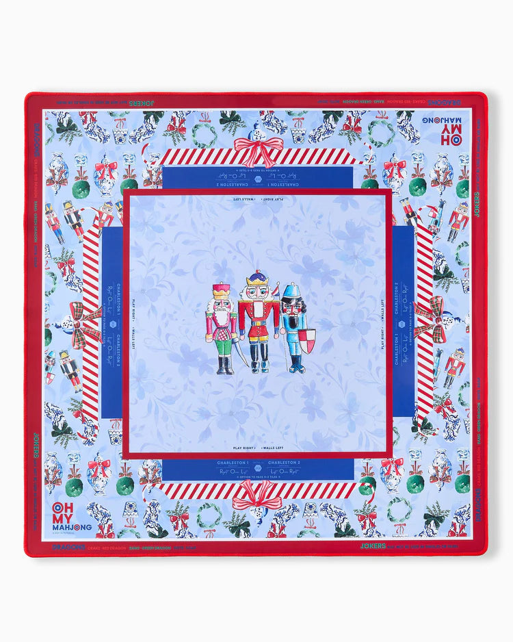 Deck the Halls Mahjong Mat