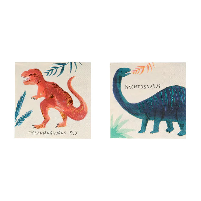 Small Napkins: Dinosaur Kingdom