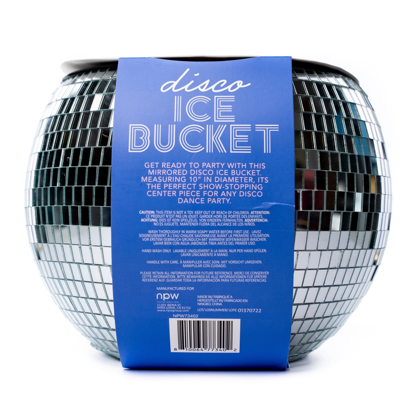 Disco Ball Ice Bucket/Planter