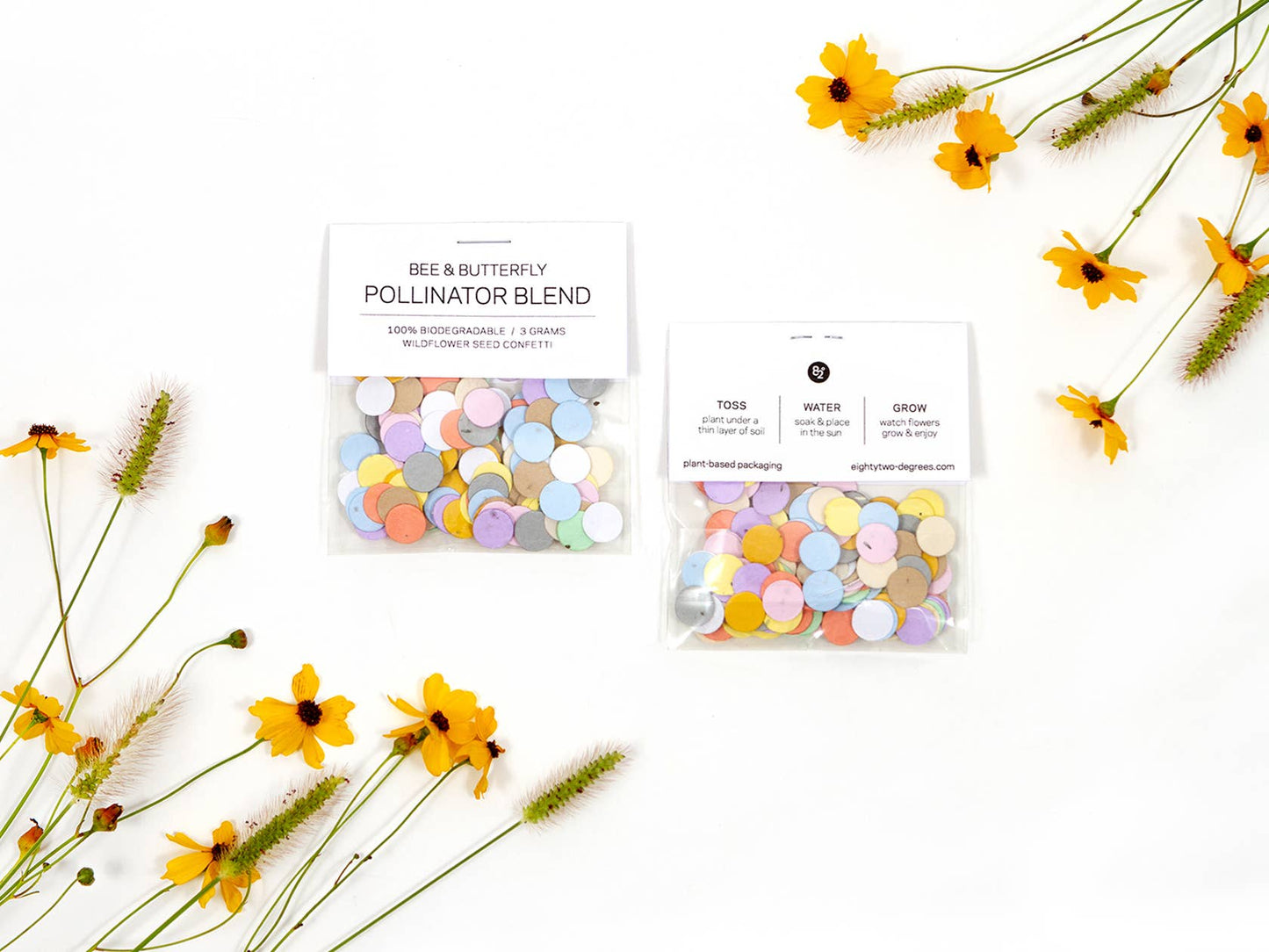 Wildflower Seed Confetti Refill: Rainbow