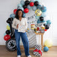 Checkered Flag Paper Table Runner