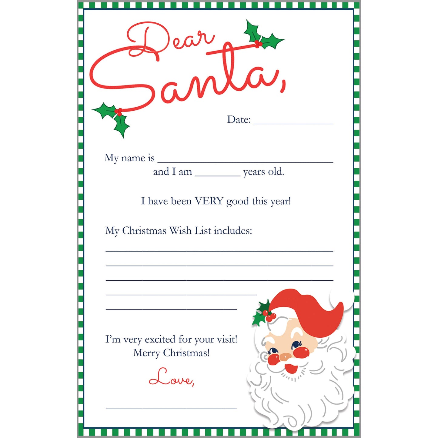 Letter to Santa Claus