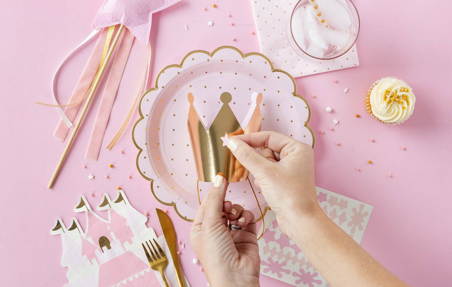 Princess Party "Decorate Your Crowns" Kit