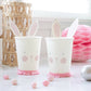 Pink Fringed Bunny Cups