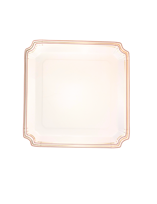 Charlie's Party Shop - Signature Brown Dinner Plates