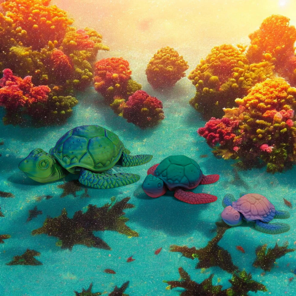 Seagrass Sea Turtle (Small)