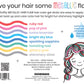 Metallic Shimmery Hair Flair Color Gel Sticks Set
