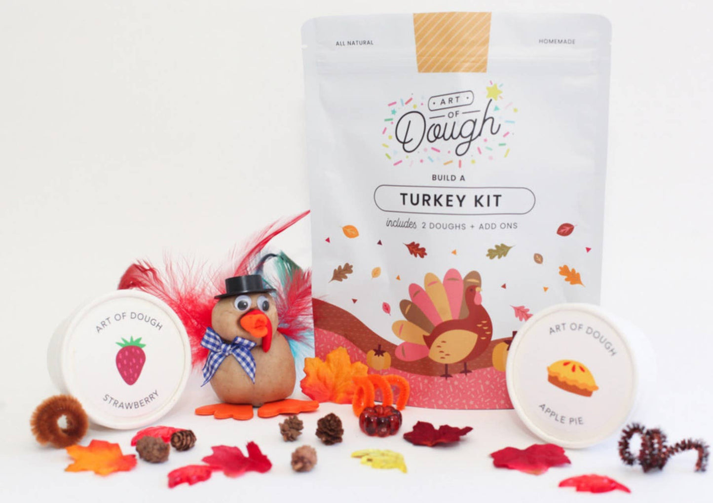 Build-a-Turkey Sensory Dough Kit